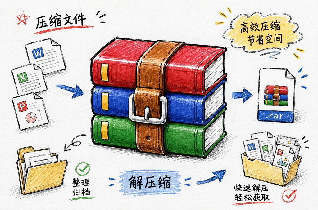 5个你必须知道的WinRAR压缩图片不影响画质的真相场景